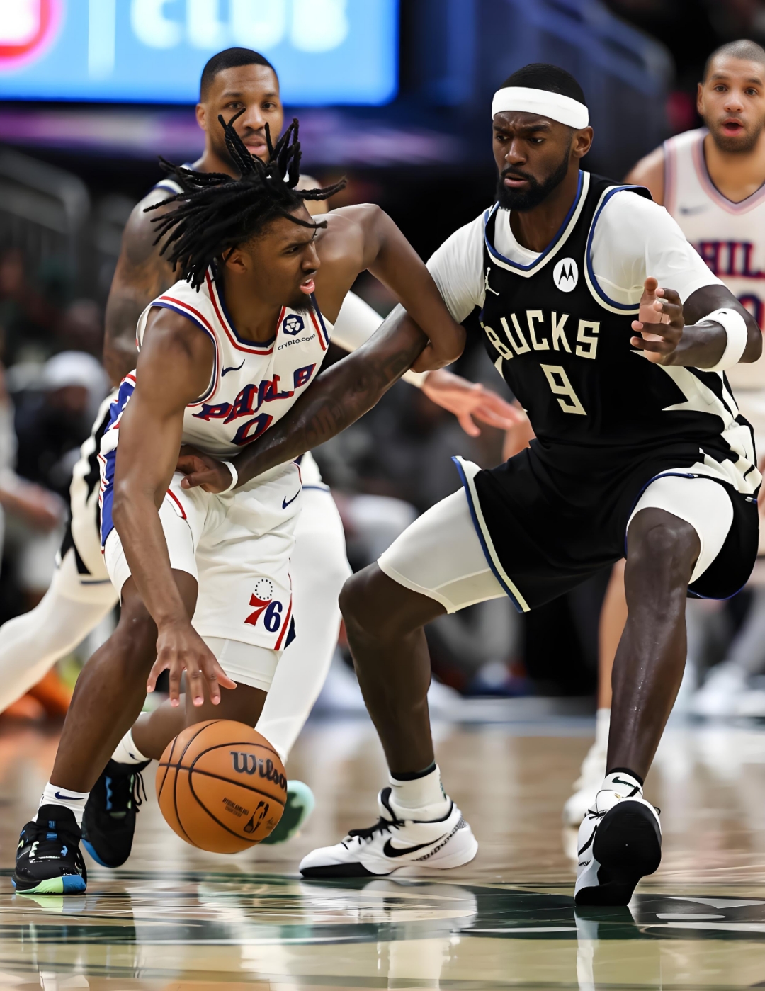 公牛完胜雄鹿,乔治统治全场 公牛完胜雄鹿,乔治统治全场