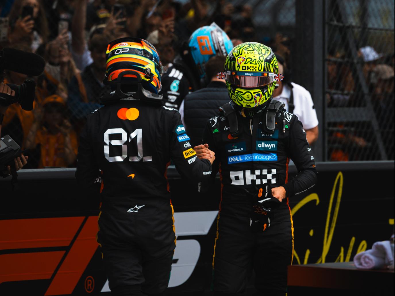 红牛车队完胜法拉利，诺里斯带队取胜