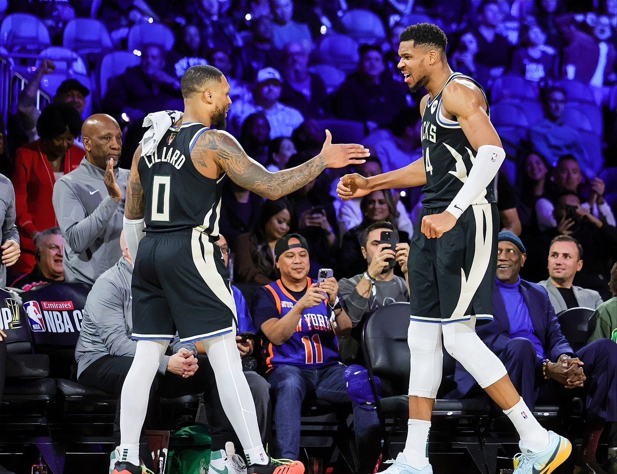 湖人轻取吉林队，字母哥统治全场