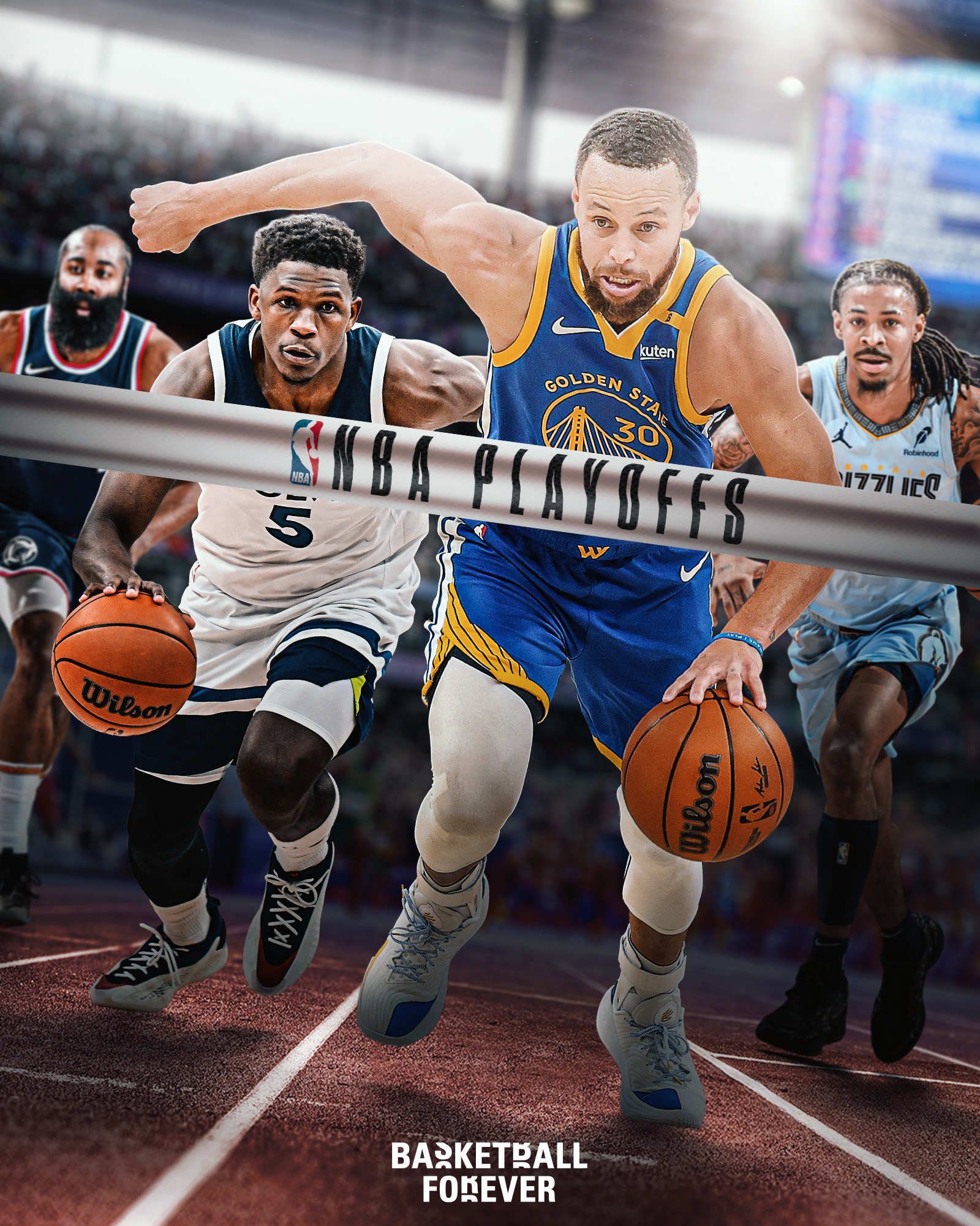 篮球比赛中球员们的团队合作正变得更加默契